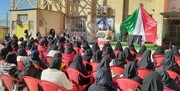 آیین یادبود شهدای دانش آموز کرمان در یاسوج برگزار شد
