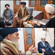 ابلاغ سلام مقام معظم رهبری به امام جمعه ورامین