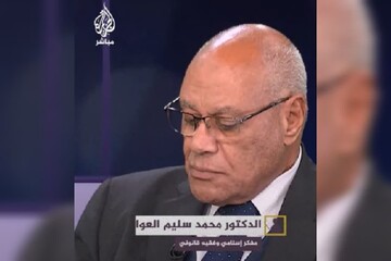 تحلیل اندیشمند مصری از اهداف اسرائیل در جنگ غزه + فیلم