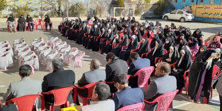 آیین یادبود شهدای دانش آموز کرمان، در یاسوج برگزار شد