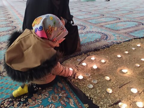 تصاویر/ مراسم یادبود شهدای حادثه تروریستی کرمان در شهرستان تکاب