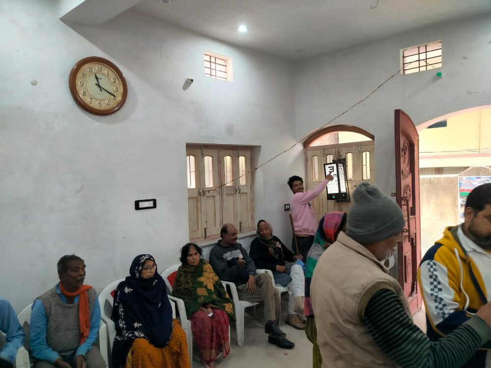 इमामिया मेडिक्स इंटरनेशनल, अलीगढ़ द्वारा निःशुल्क मोतियाबिंद जांच शिविर का आयोजन