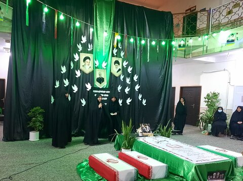 برگزاری مراسم یادبود شهدای حمله تروریستی گلزار شهدای کرمان