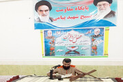 مراسم هفتم شهدای حادثه تروریستی کرمان در هرسین برگزار شد