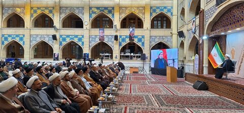تصاویر /همایش بین  المللی حوزه علمیه و آینده جبهه مقاومت در مشهد