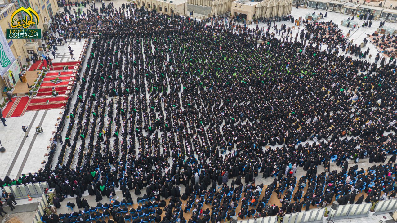 تصاویر/ برگزاری دومین جشنواره «ام ابیها» در عتبه کاظمیه با محوریت چادر فاطمی