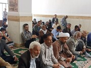 تصاویر/ اقامه نماز جمعه بخش احمدی
