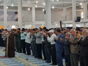 تصاویر/ اقامه نماز جمعه در شهرستان پارسیان