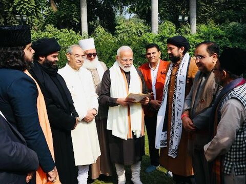 وزیر اعظم مودی کی ہندوستان کے سرکردہ مسلم مذہبی رہنماؤں سے ملاقات