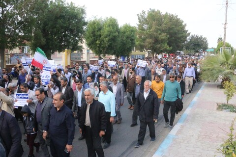 راهپیمایی جمعه خشم در بوشهر