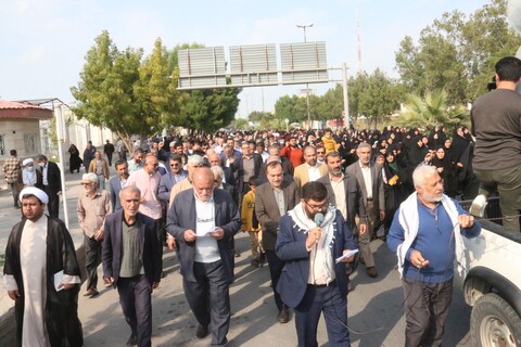 راهپیمایی جمعه خشم در بوشهر