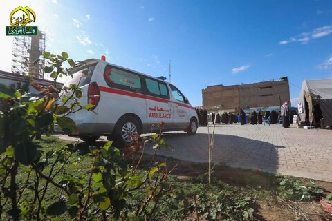 ارائه خدمات پزشکی به زائران سامرا در سالروز شهادت امام هادی (ع)