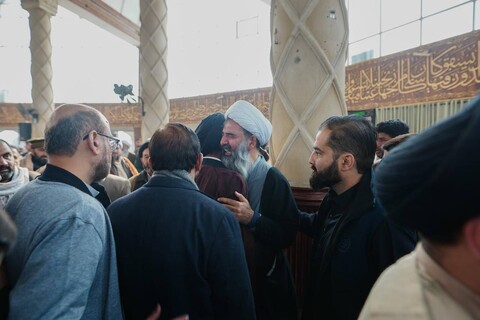 Photo / Holding a ceremony honoring Ayatollah Mohsen Ali Najafi in Pakistan