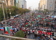 تصاویر/ اسرائیل کی حالیہ دہشتگردی و جارحیت کے 100 دن ہونے پر کراچی میں عظیم الشان غزہ ملین مارچ