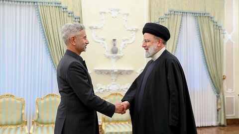 ملاقات ایرانی صدر و وزیر خارجہ ہند