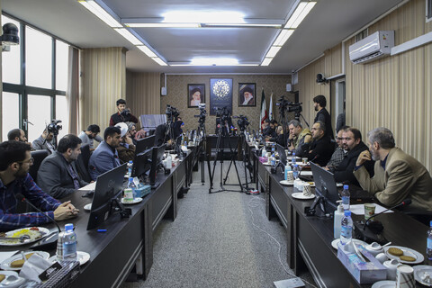 تصاویر/ نشست گرامیداشت شهدای خبرنگار غزه در مجمع جهانی اهل‌بیت علیهم‌السلام - تهران