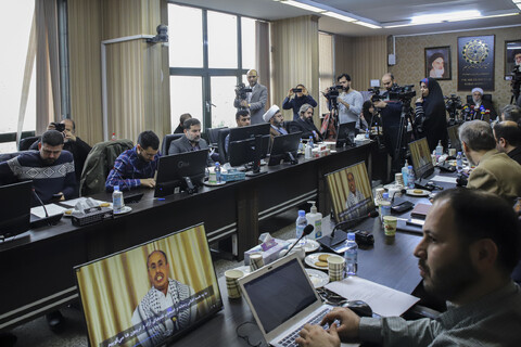 تصاویر/ نشست گرامیداشت شهدای خبرنگار غزه در مجمع جهانی اهل‌بیت علیهم‌السلام - تهران