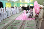 تصاویر/ جشن تکلیف دانش آموزان دبستان دخترانه فدک با حضور امام جمعه عالیشهر