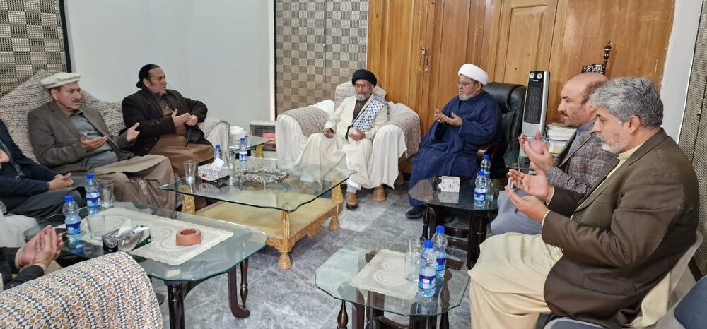 قائد ملت جعفریہ پاکستان سے گلگت بلتستان کی سیاسی شخصیات کی ملاقات