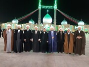 تصاویر/ حضور زیارت ائمه جمعه استان اردبیل در مسجد مقدس جمکران
