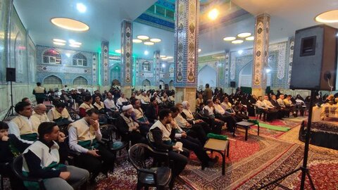 تصاویر/ چهارمین گردهمایی خادمیاران و یاوران رضوی شهرستان آران وبیدگل