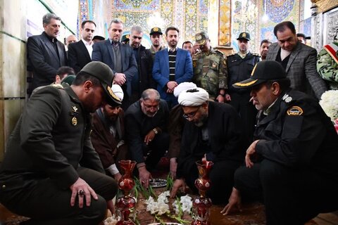 تصاویر/ چهاردهمین سالگرد شهادت دادستان فقید شهرستان خوی