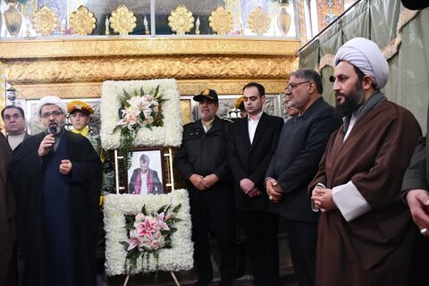 تصاویر/ چهاردهمین سالگرد شهادت دادستان فقید شهرستان خوی