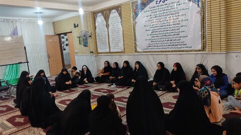 برگزاری لیلةالرغائب در مدرسه علمیه خواهران عسلویه