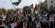 بحرین میں یمن اور فلسطین کی حمایت میں مظاہرے+ ویڈیو