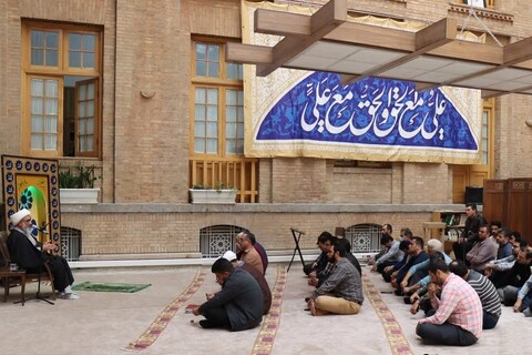 دیدار نماینده ولی فقیه در استان بوشهر با دبیرکل نهاد کتابخانه های کشور