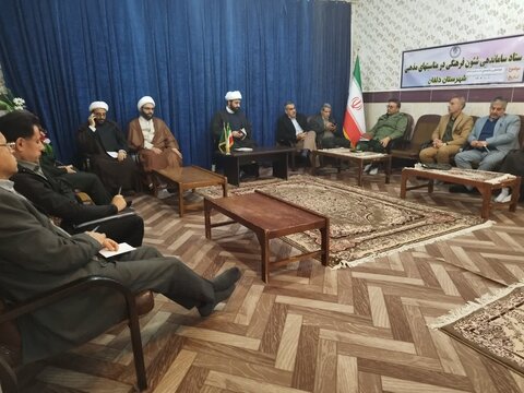 تصاویر جلسه ستاد ساماندهی شئونات فرهنگی در نورآباد