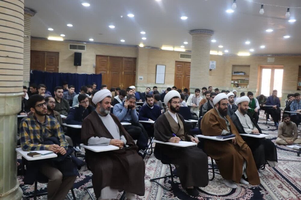 تصاویر/ سخنرانی آیت الله فاضل لنکرانی در جمع طلّاب و اساتید حوزه علمیه حضرت ولی عصر(عج) بناب تصاویر/ سخنرانی آیت الله فاضل لنکرانی در جمع طلّاب و اساتید حوزه علمیه حضرت ولی عصر(عج) بناب