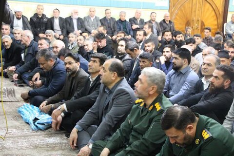 تصاوی/ مراسم گرامیداشت حماسه دوم بهمن روز فرهنگی ارومیه در مسجد لطفعلی خان