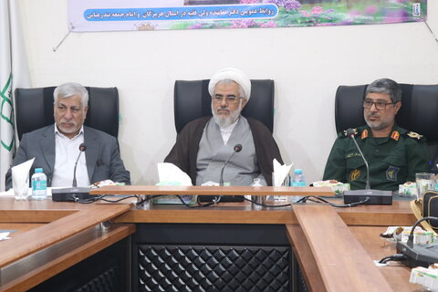 تصاویر/ آئین تودیع و معارفه رئیس ستاد بازسازی عتبات و عالیات استان هرمزگان