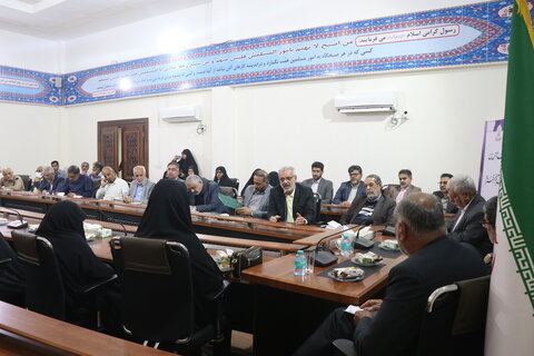 تصاویر/ آئین تودیع و معارفه رئیس ستاد بازسازی عتبات و عالیات استان هرمزگان