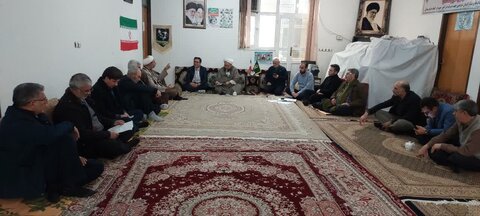 تصاویر/ جلسه ماهانه اعضای ستاد نماز جمعه شهرستان پلدشت
