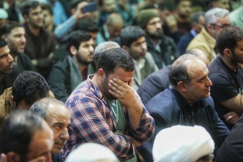 تصاویر/ مراسم وداع با شهدای حمله تروریستی رژیم صهیونیستی به دمشق