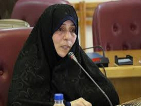 مریم حامدی مسئول بسیج جامعه زنان سپاه اردبیل