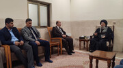 Ayat. Modarresi meets with Faculty Members of Karbala University