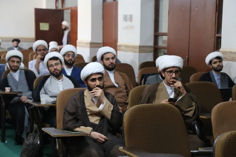 تصاویر/ سومین نشست علمی مدرسه علمیه بقیه الله(عج) اهواز