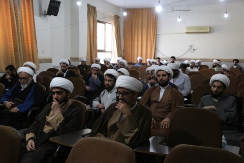 تصاویر/ سومین نشست علمی مدرسه علمیه بقیه الله(عج) اهواز