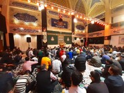 جشن میلاد حضرت علی(ع) در هیئت حسینی نخل «صدره و سرفره کاشان»+ عکس و فیلم