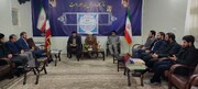 تصاویر/ نشست هم اندیشی و بصیرتی خبرنگاران با امام جمعه کوهدشت