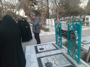 تصاویر/ زیارت شهدای دفاع مقدس در شهر مشهد