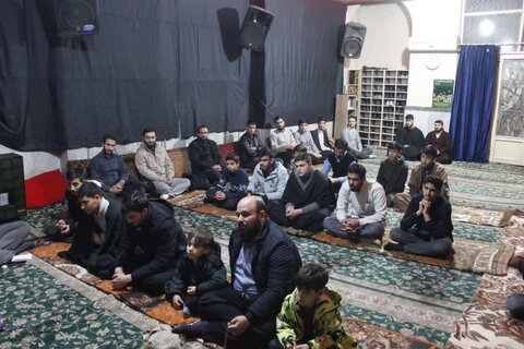 تصاویر/ مراسم اعتکاف طلاب خوی در مسجد ملا احمد