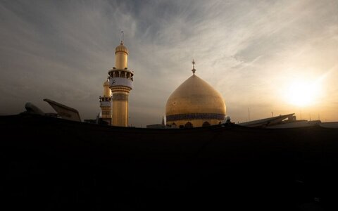 بالصور/ الاجواء في مرقد المولى أمير المؤمنين (ع) تزامنا مع ذكرى ولادته