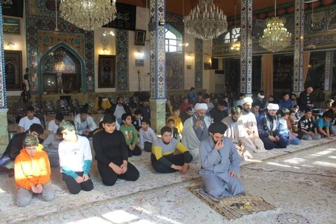 تصاویر/  برگزاری اعتکاف دانش آموزی در مسجد عباسیه آستارا