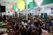 تصاویر / حضور امام جمعه همدان در جمع معتکفین