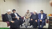 Representatives of Supreme Leader in Khuzestan, Al-Mustafa University meet in Iraq