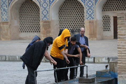 مراسم روحبخش و معنوی اعتکاف در مسجد جامع اصفهان‎